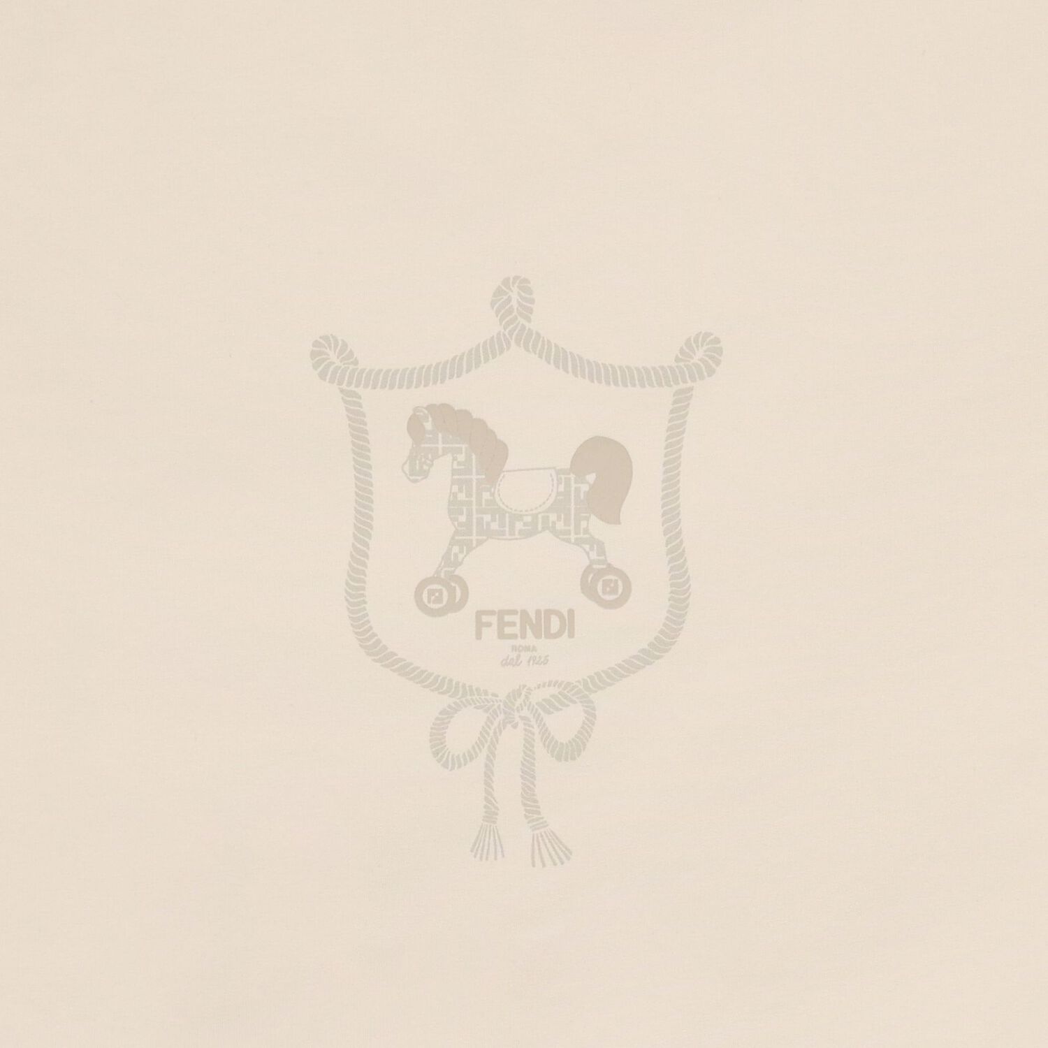 بطانية أطفال باللون بيج بشعار, 3, hi-res