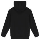 Black & White Logo Hooded Top, 1, hi-res