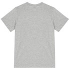 Boys Grey Logo T-Shirt, 1, hi-res