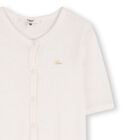 Baby Girls Ivory Logo Babygrow , 1, hi-res