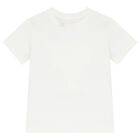 Boys White Logo Polo Bear T-Shirt, 1, hi-res