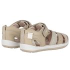 Younger Boys Beige Sandals , 2, hi-res