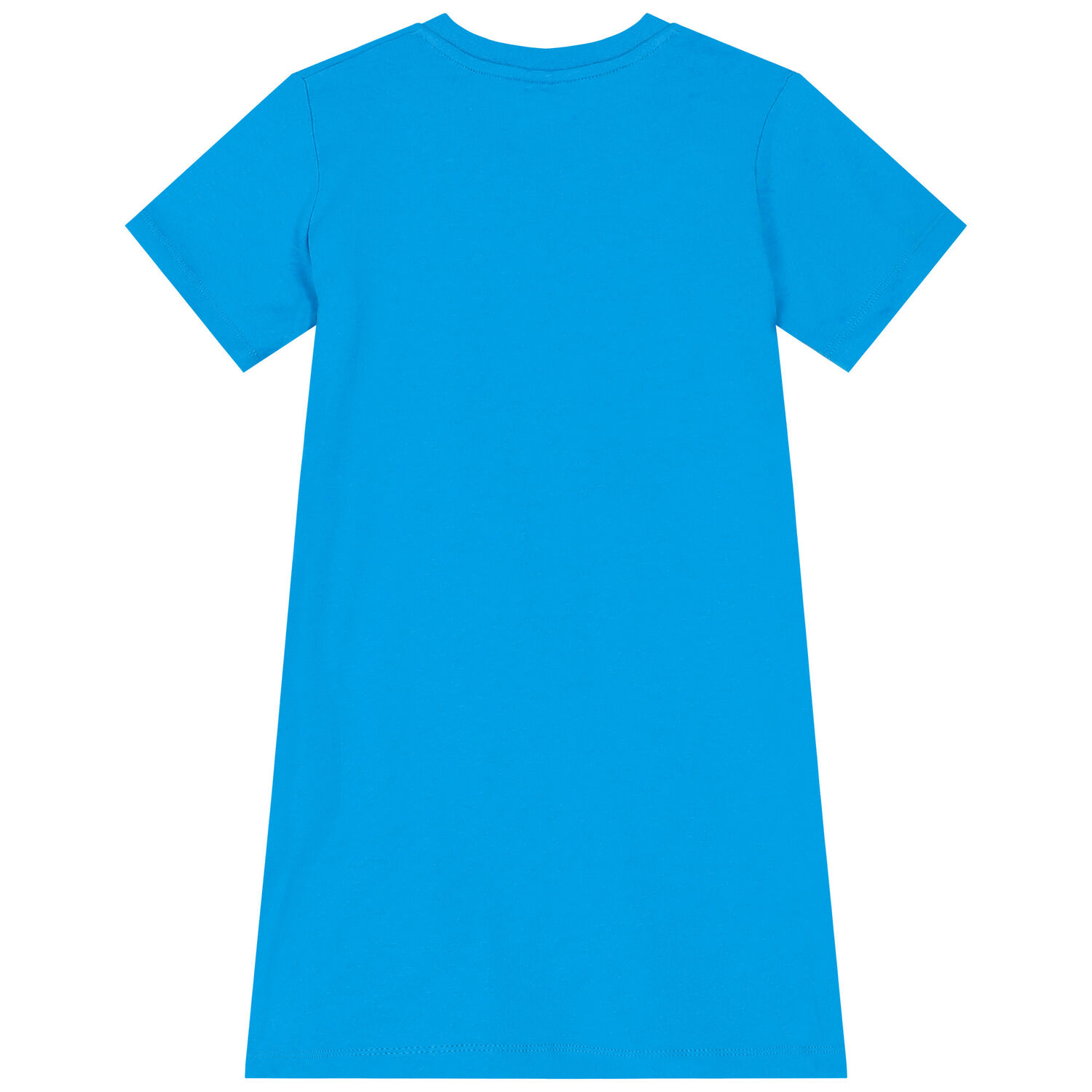 Girls Blue Star T-Shirt Dress, 1, hi-res image number null