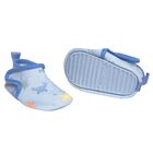 Baby Boys Blue Booties, 1, hi-res