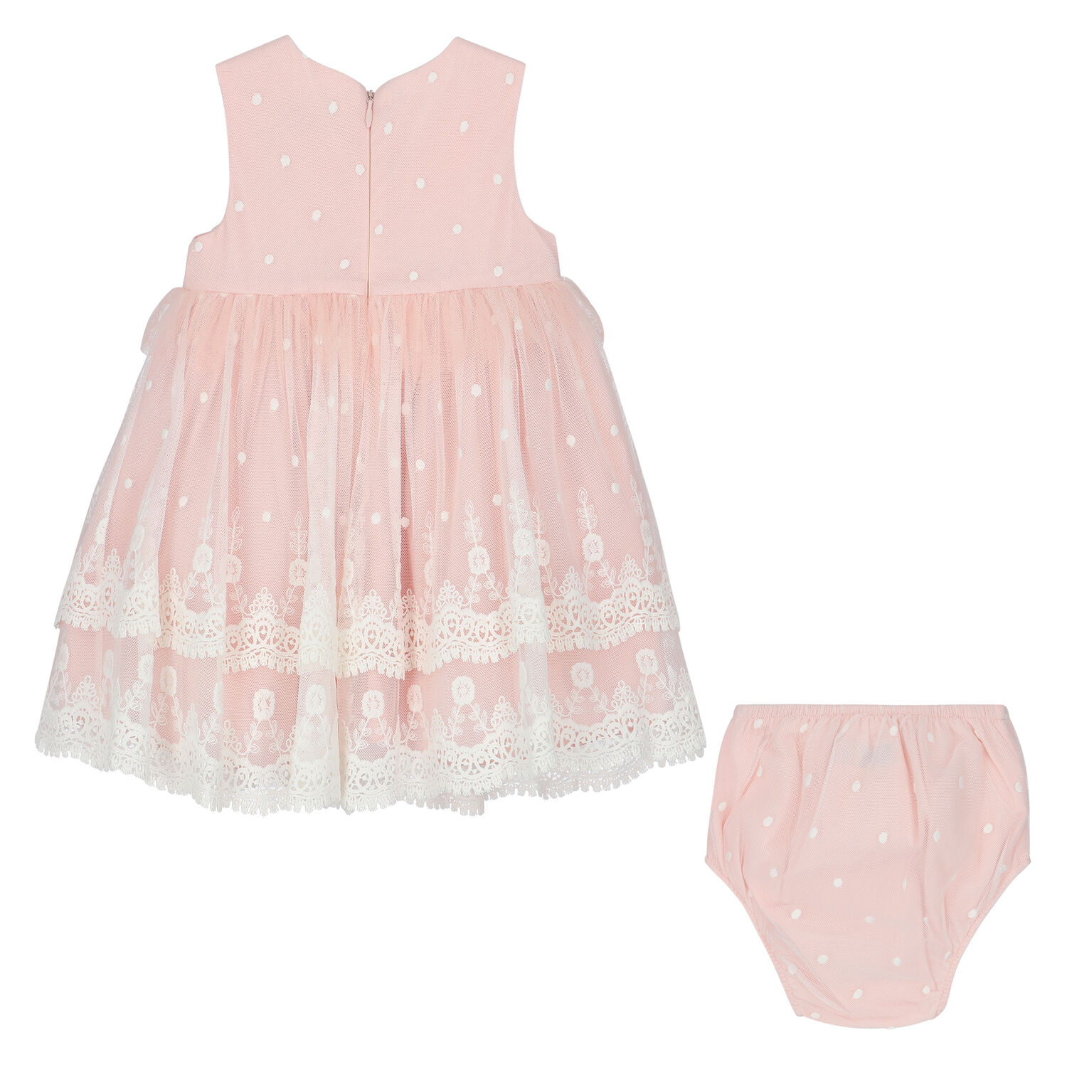 طقم فستان باللون الزهري, 1, hi-res image number null