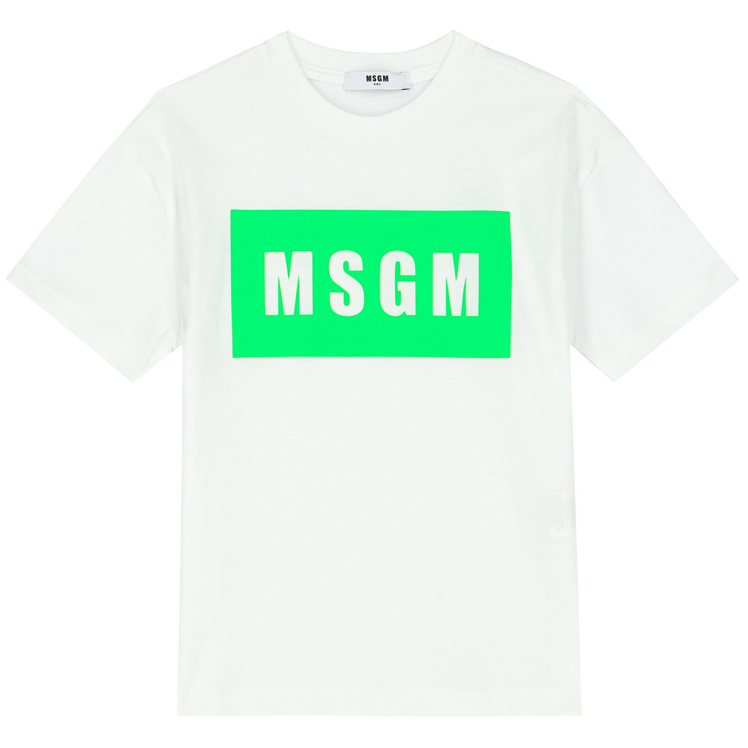 White & Green Logo T-Shirt, 2, hi-res