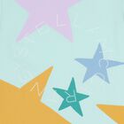 Girls Green Stars Logo T-Shirt, 1, hi-res