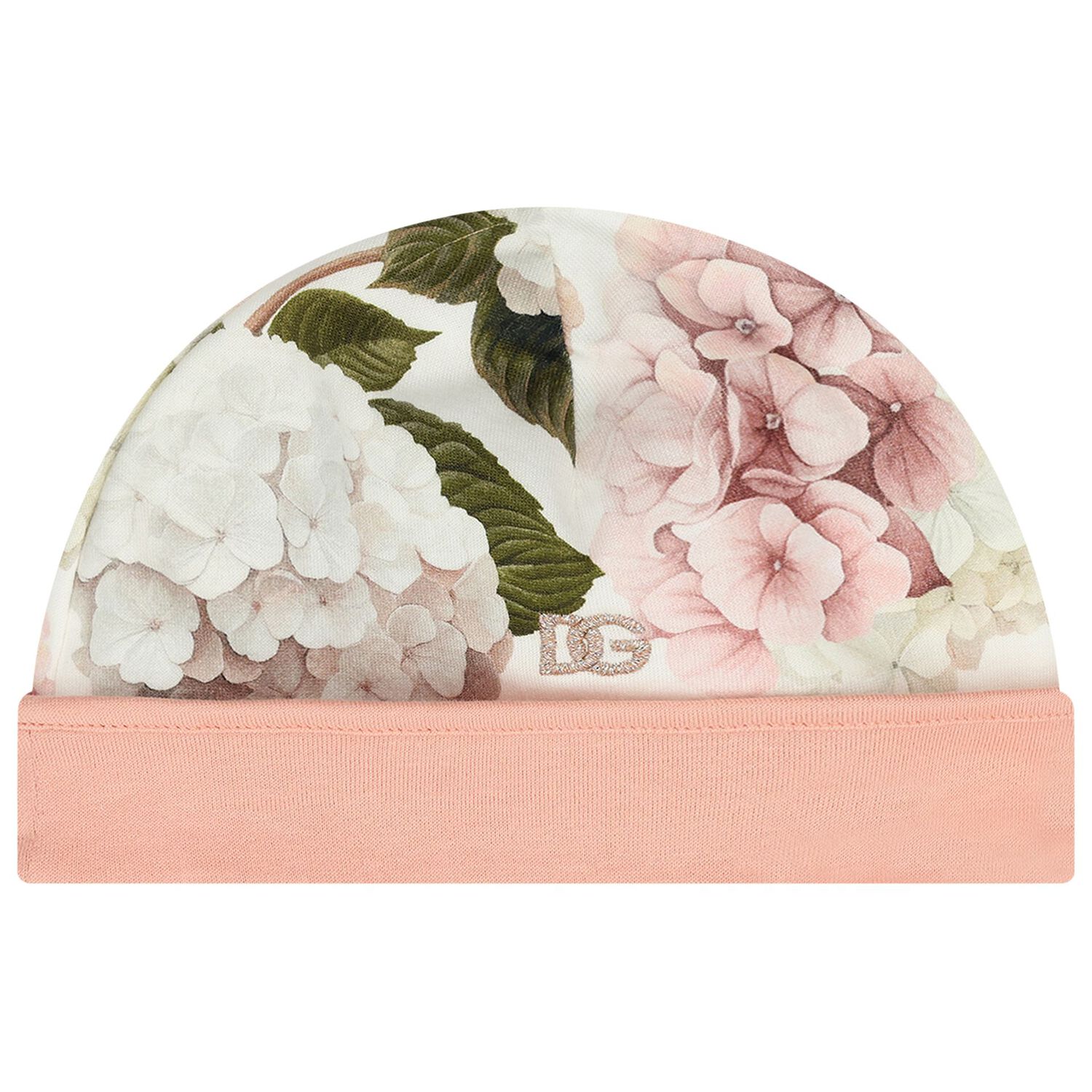 Baby Girls Ivory & Pink Floral Logo Babygrow Gift Set, 1, hi-res