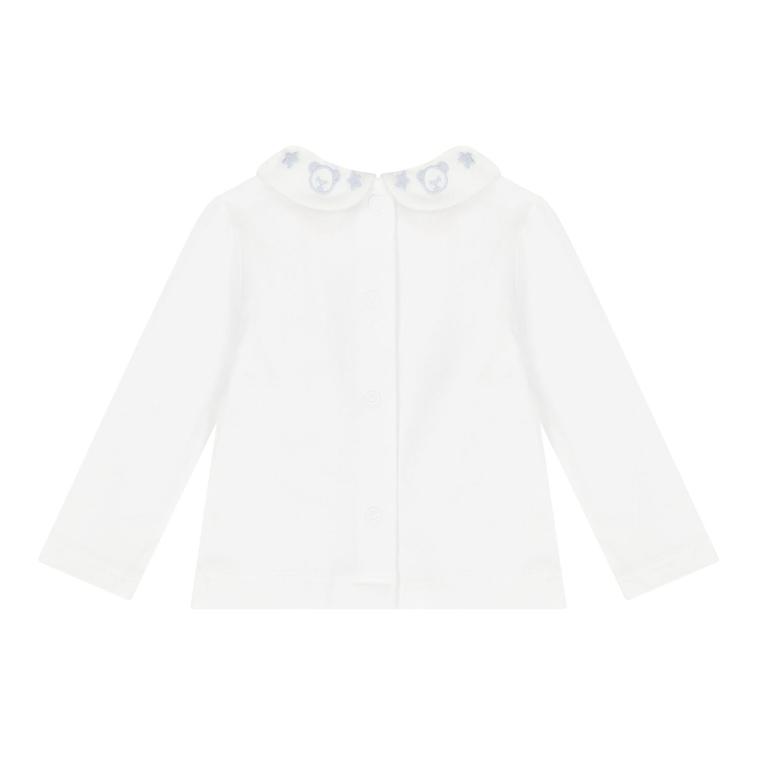 طقم أولاد دونغري باللون الأبيض والازرق, 1, hi-res image number null