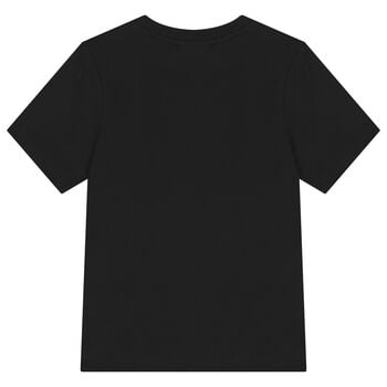 Girls Black Logo T-Shirt