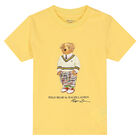 Baby Boys Yellow Polo Bear T-Shirt, 1, hi-res