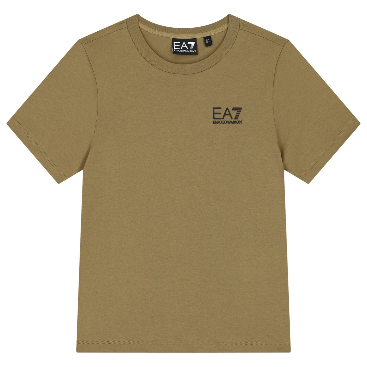 Boys Beige Logo T-Shirt, 14, hi-res