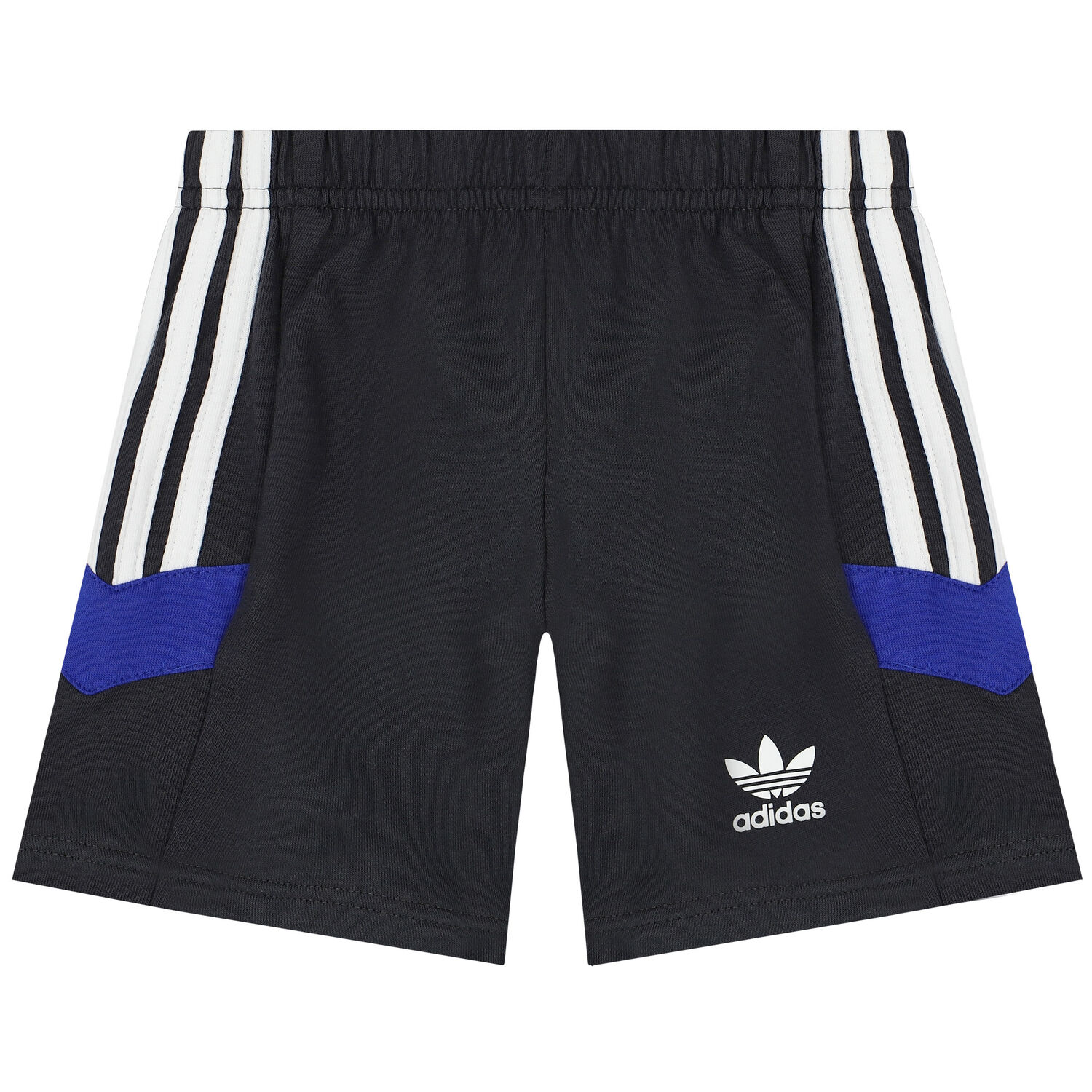 White & Black Logo Shorts Set, 1, hi-res image number null