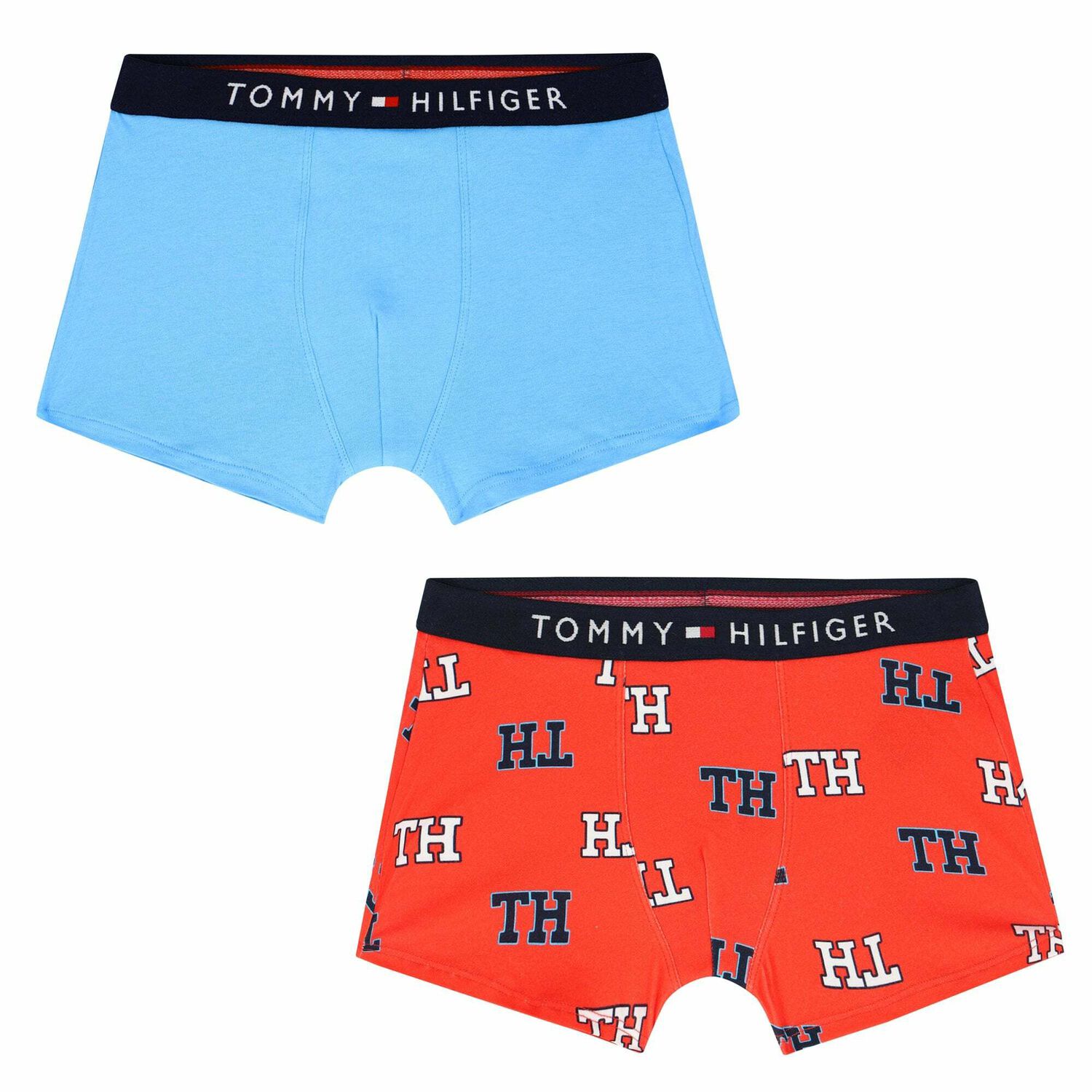 Boys Blue & Red Boxer Shorts (2 Pack), 1, hi-res image number null