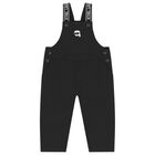 طقم دونغرى للاولاد بطبعه ايكونك باللون الاسود والابيض , 1, hi-res