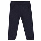 Baby Boys Navy Animals Tracksuit, 1, hi-res
