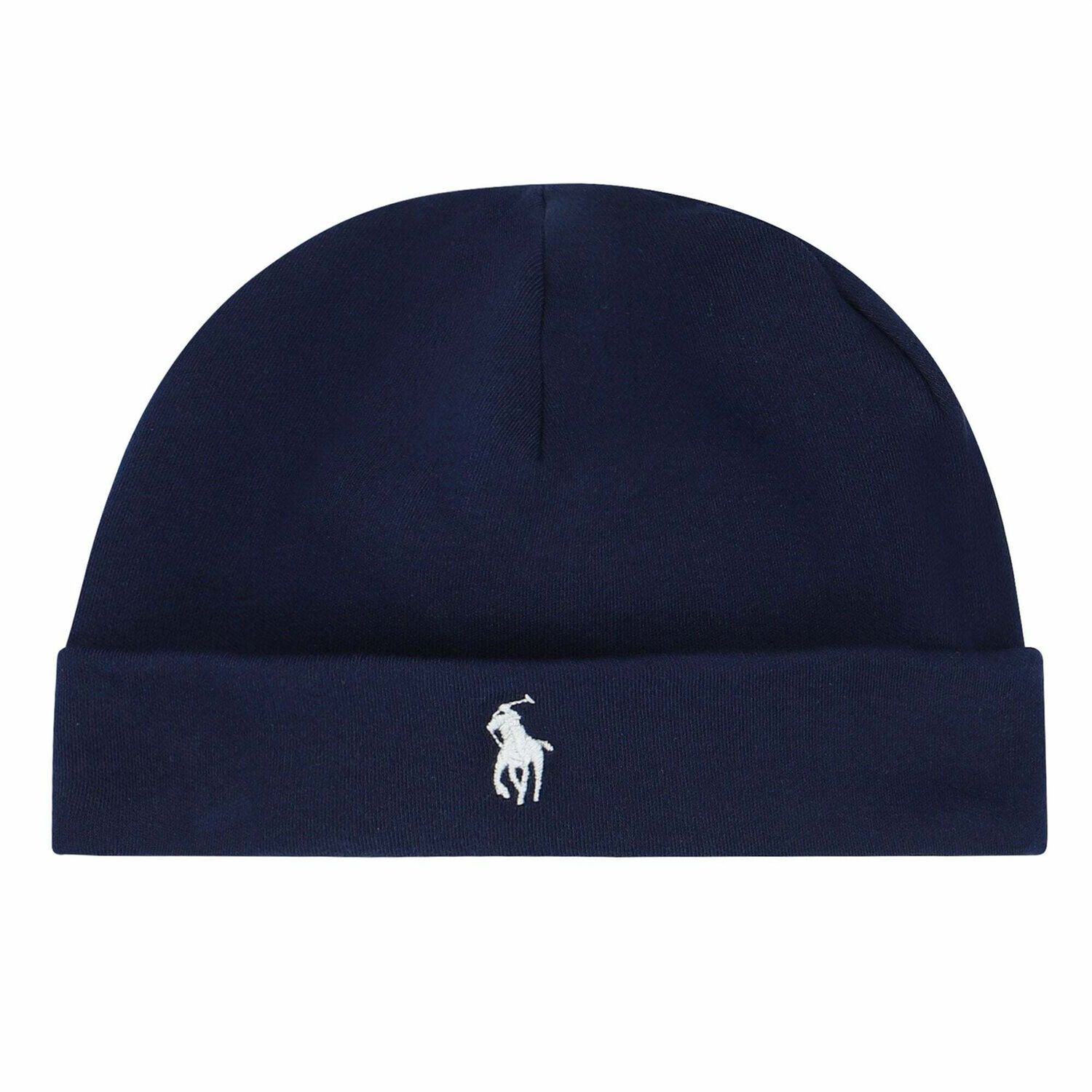 Baby Boys Navy Logo Hat, 2, hi-res image number null