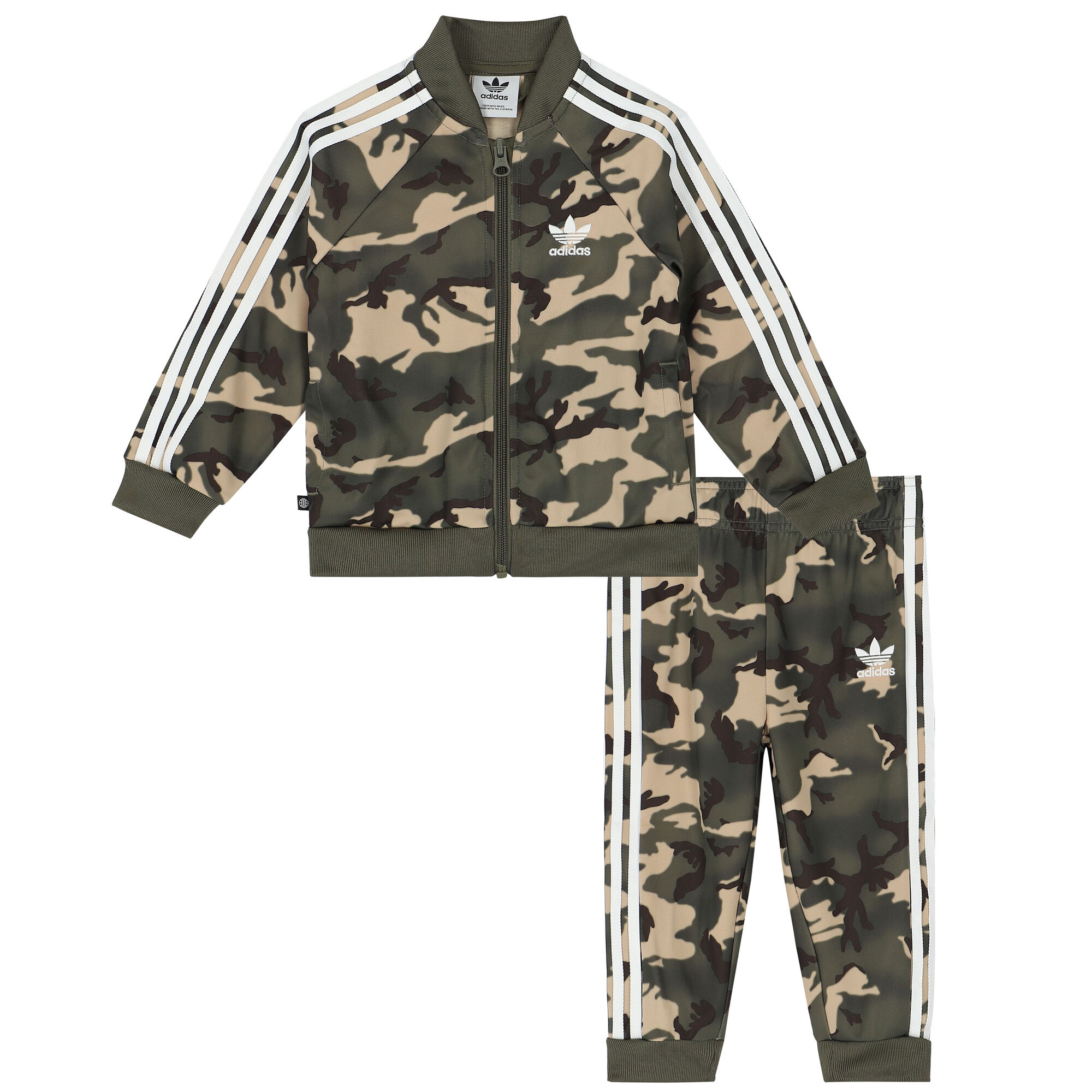 Camo tracksuit adidas top