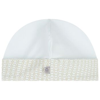 Baby Boys Blue Logo Hat