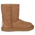 Chestnut Brown Classic II Suede Boots, 2, hi-res