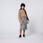 حقيبة شعار فضية للبنات, 1, hi-res