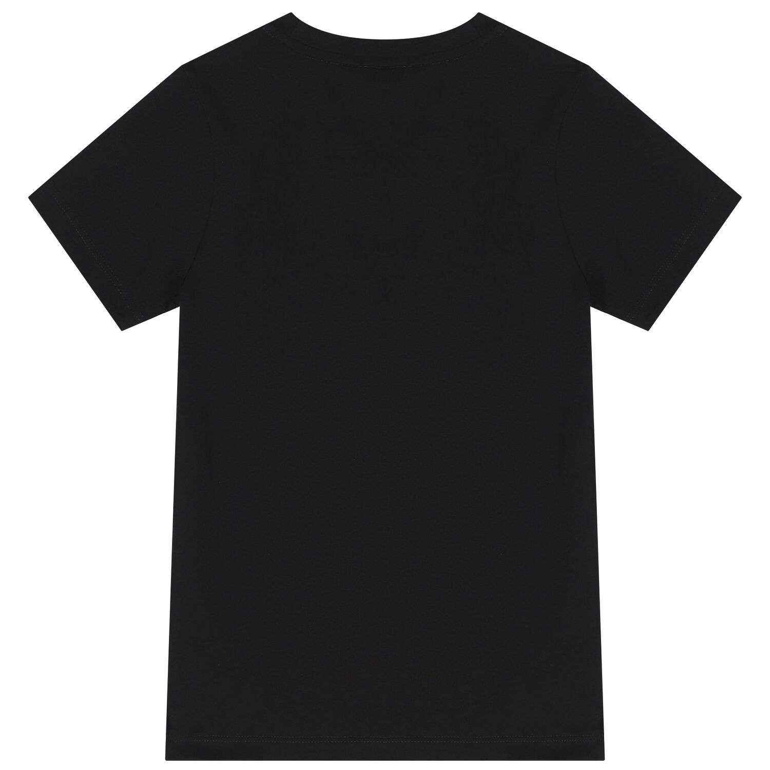 Boys Black Logo T-Shirt, 1, hi-res