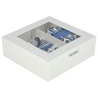 طقم هدايا أفرول باللون الأبيض والأزرق, 1, hi-res