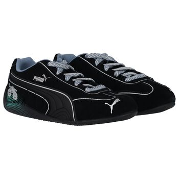 Boys Black Speedcat Hot Wheels 2 Trainers