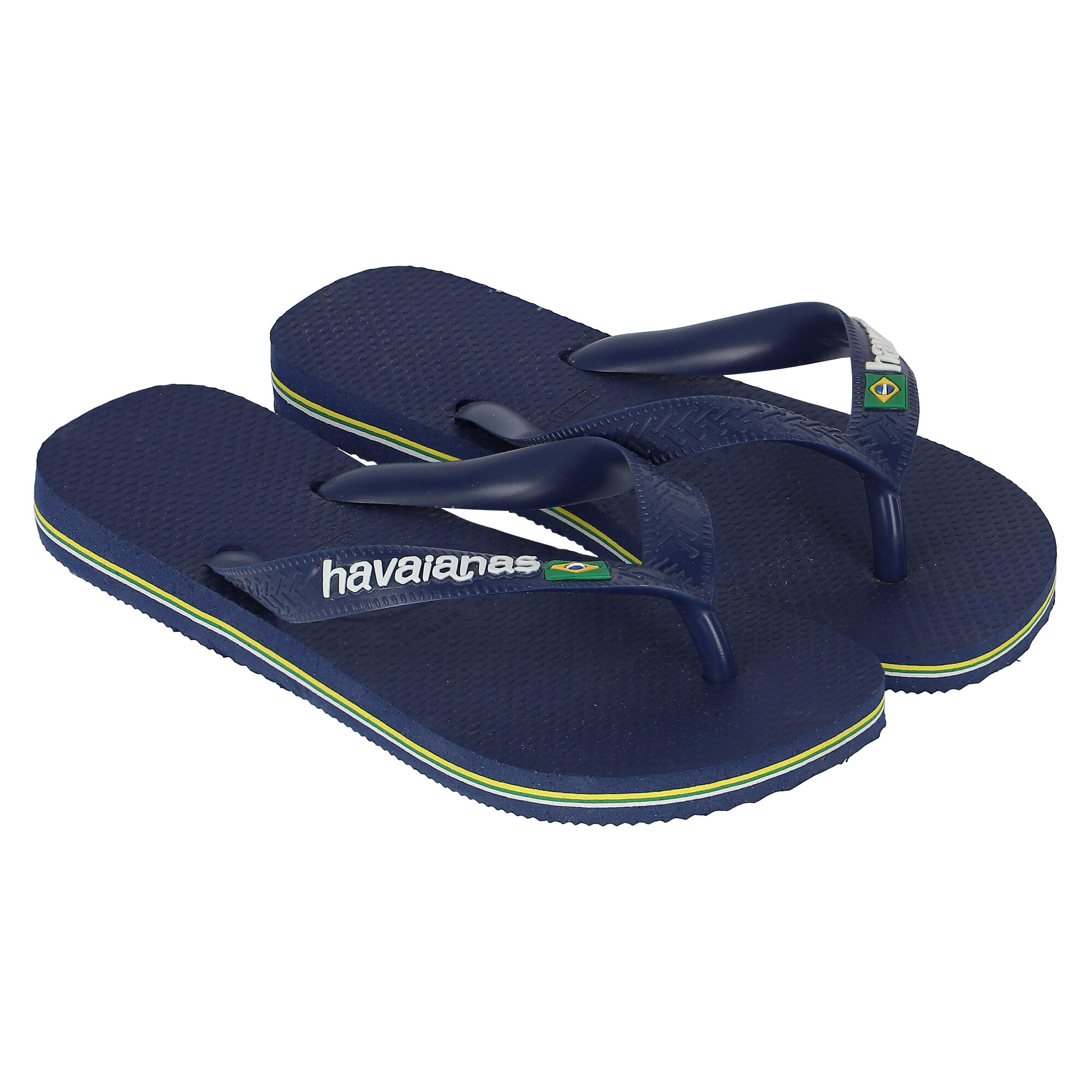 Havaianas Navy Logo Flip Flops Junior Couture UAE