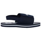 Boys Navy Blue Velcro Sandals, 2, hi-res