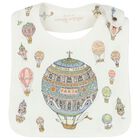White Hot Air Balloons Carré Swaddle & Bib Gift Set, 1, hi-res