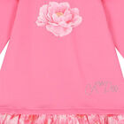 فستان بنات بالزهور باللون الوردى, 1, hi-res