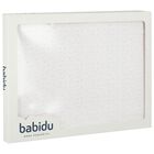 Girls White & Pink Stars Baby Blanket, 3, hi-res