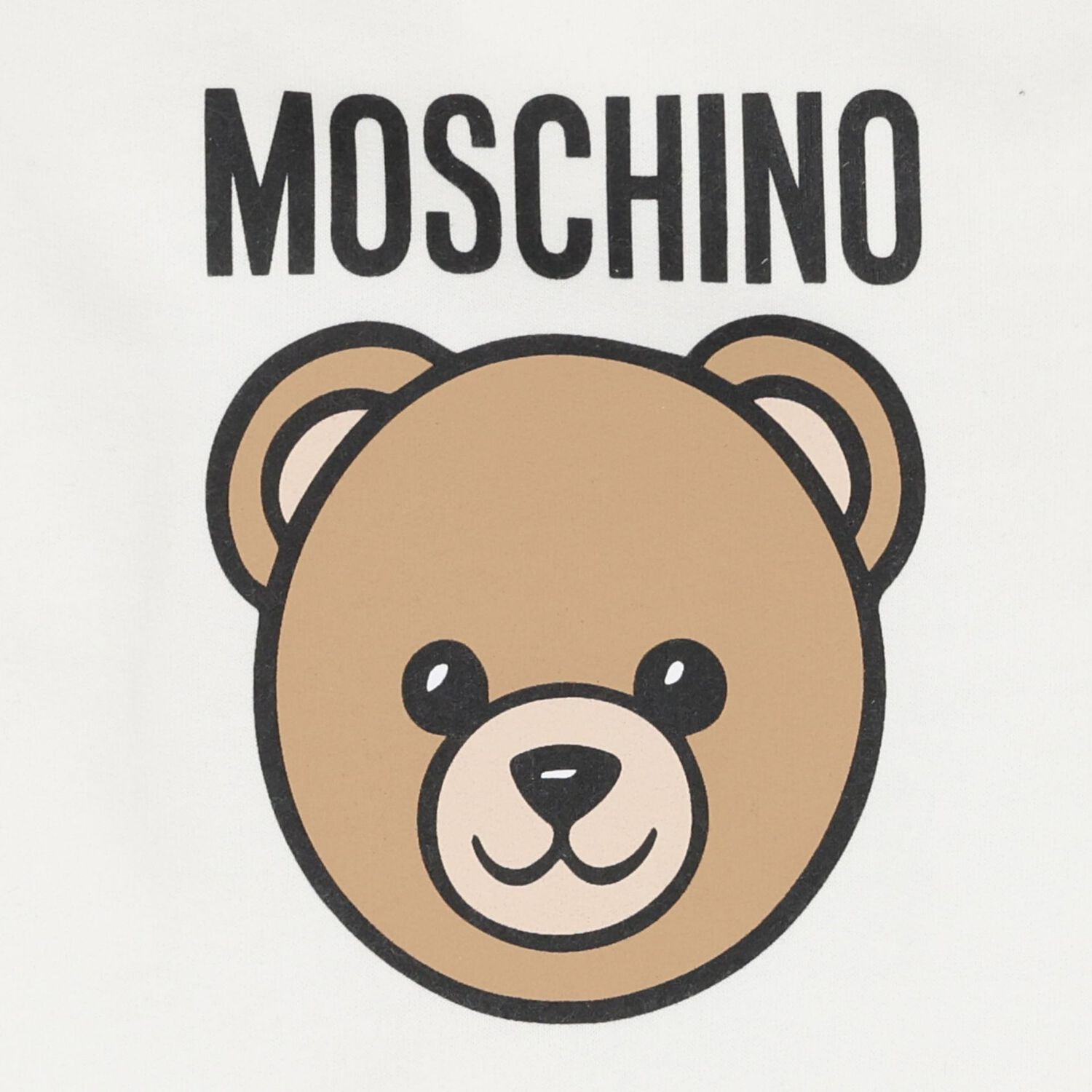 أفرول بشعار تيدي بير باللون الأبيض للأطفال, 4, hi-res