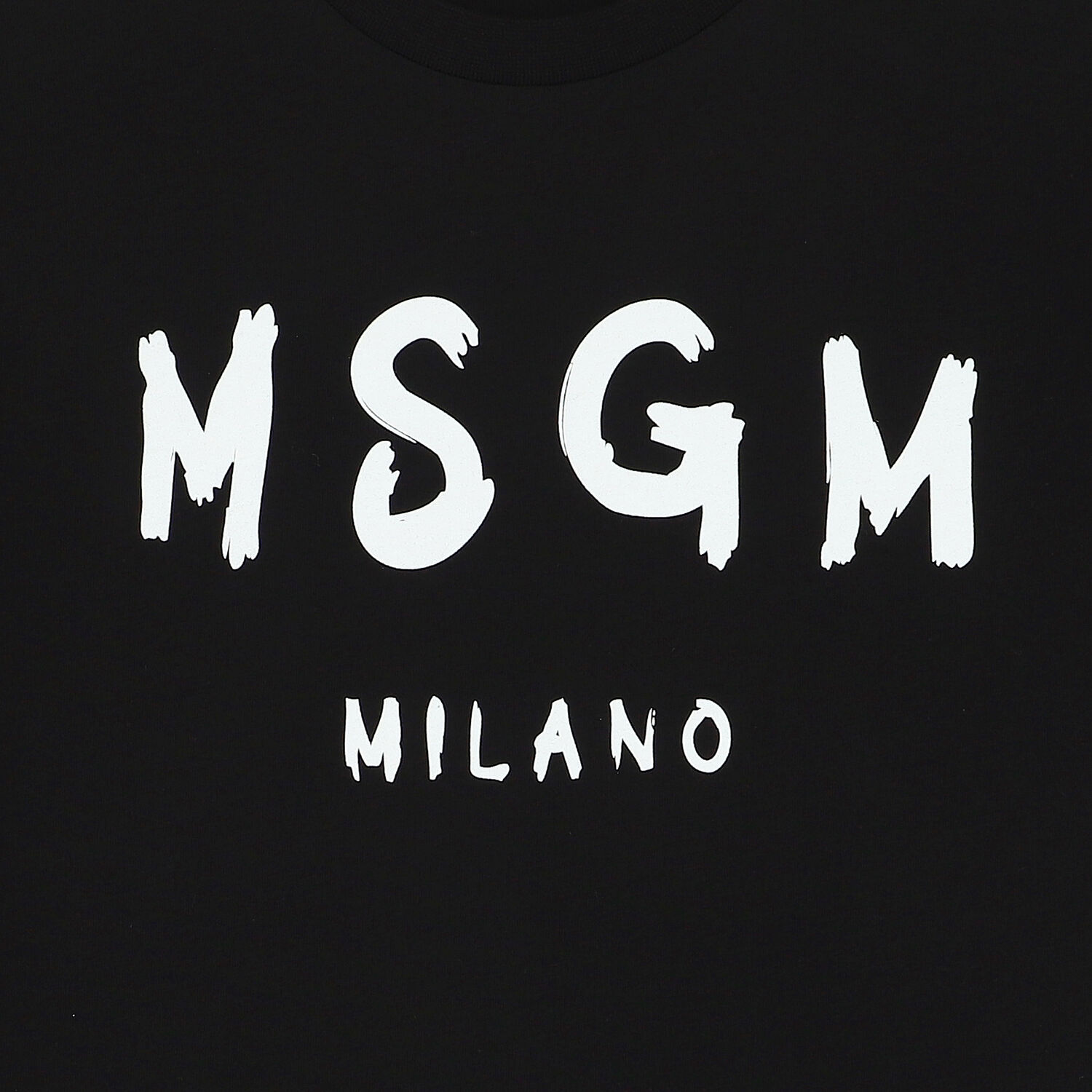 تيشيرت بالشعار باللون الاسود والابيض, 3, hi-res