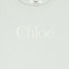 تيشيرت بالشعار بللون الرمادي للبنات, 2, hi-res