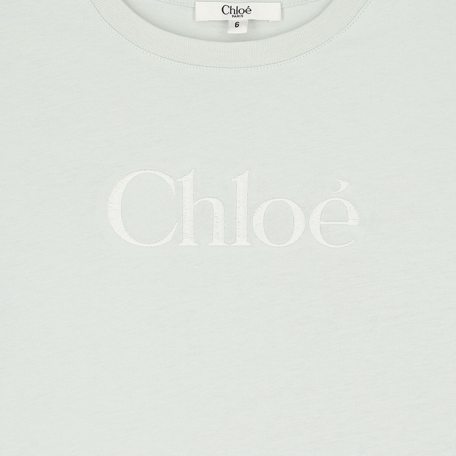 تيشيرت بالشعار بللون الرمادي للبنات, 2, hi-res