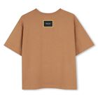 Boys Beige Popcorn Logo T-Shirt, 2, hi-res