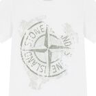 Boys White Logo T-Shirt, 1, hi-res