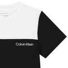 تيشيرت أولاد بالشعار باللون الأسود و الأبيض و الأخضر ( قطعتين), 1, hi-res