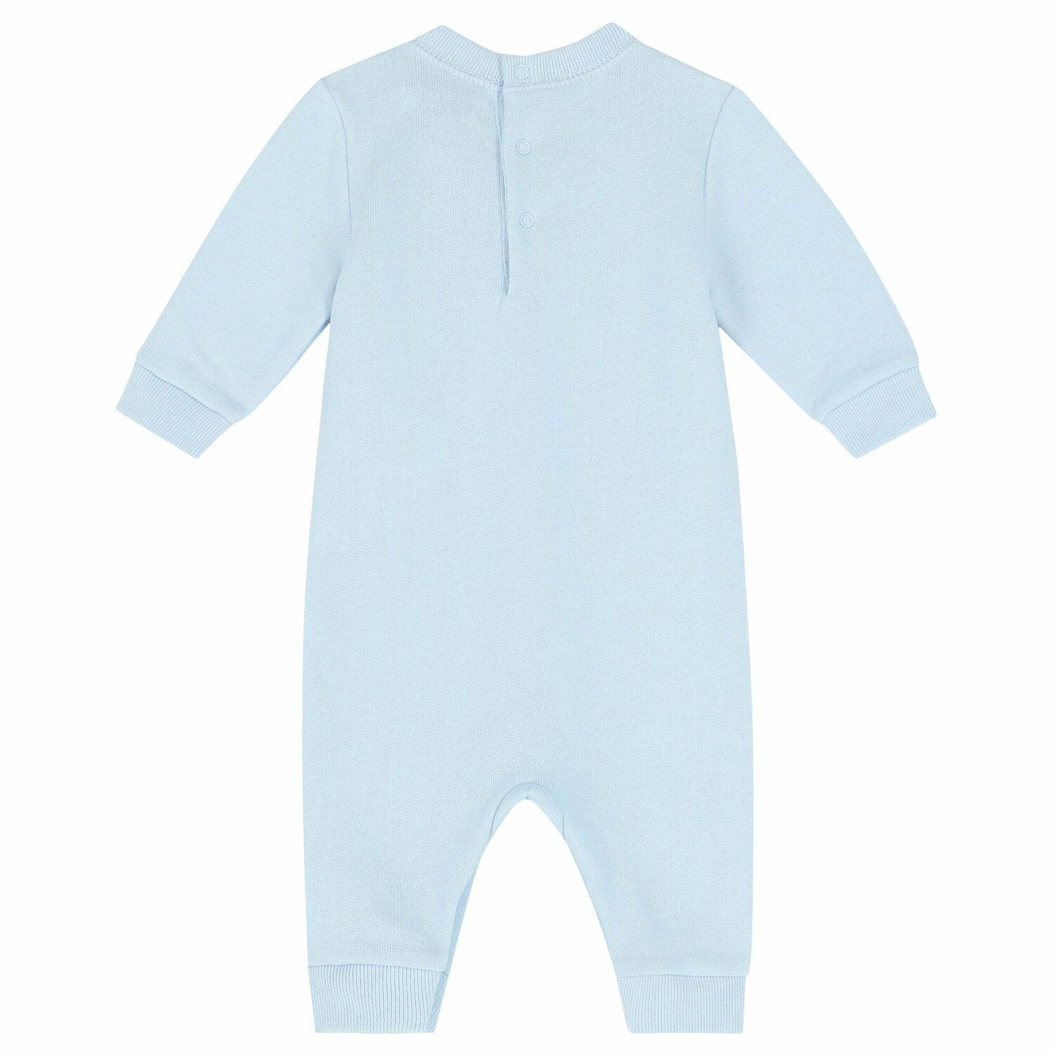 Baby Boys Blue Teddy Romper, 1, hi-res image number null
