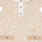 Girls Beige Sequin Dress, 1, hi-res