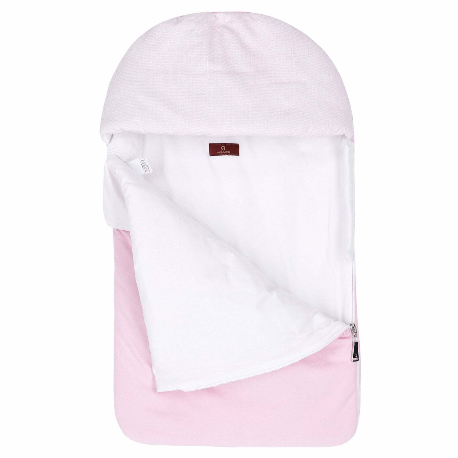 مدس أطفال بالشعار باللون الزهرى والأبيض للبنات, 2, hi-res