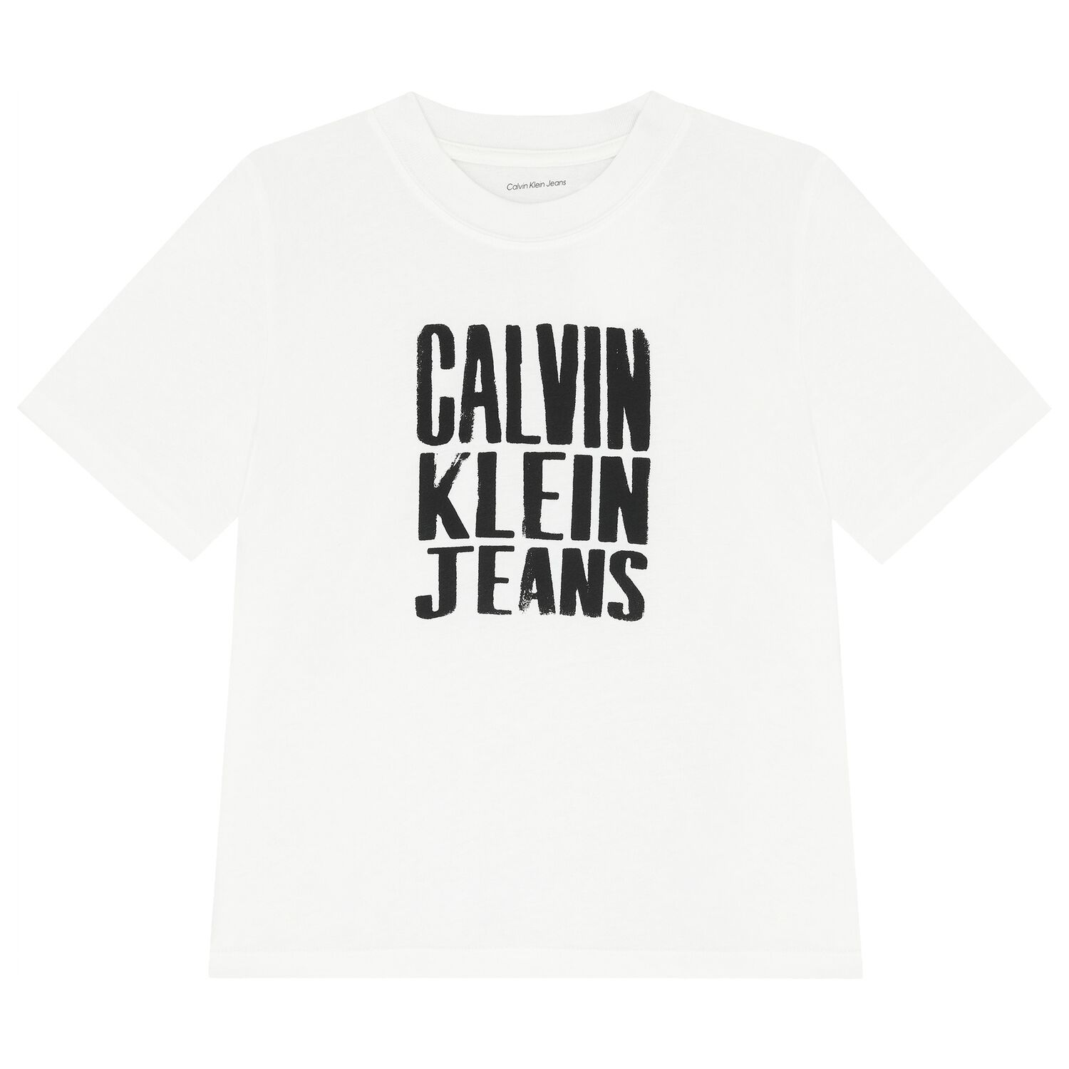 Girls White Logo T-Shirt, 2, hi-res image number null