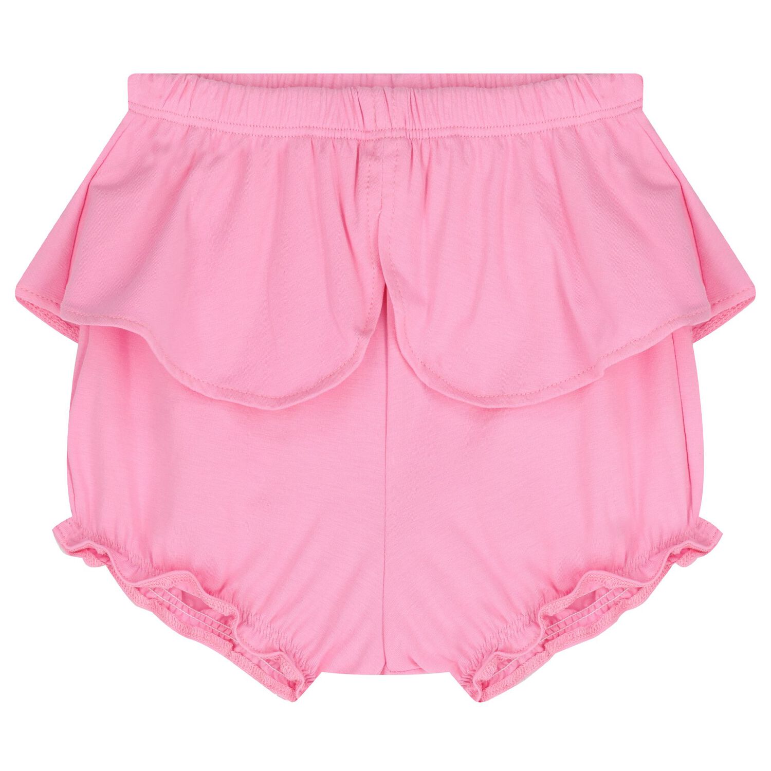 Baby Girls White & Pink Shorts Set ( 2-Pack ), 3, hi-res