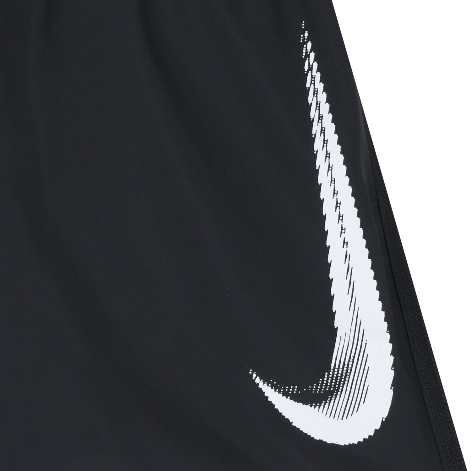 Boys Black Logo Shorts, 1, hi-res