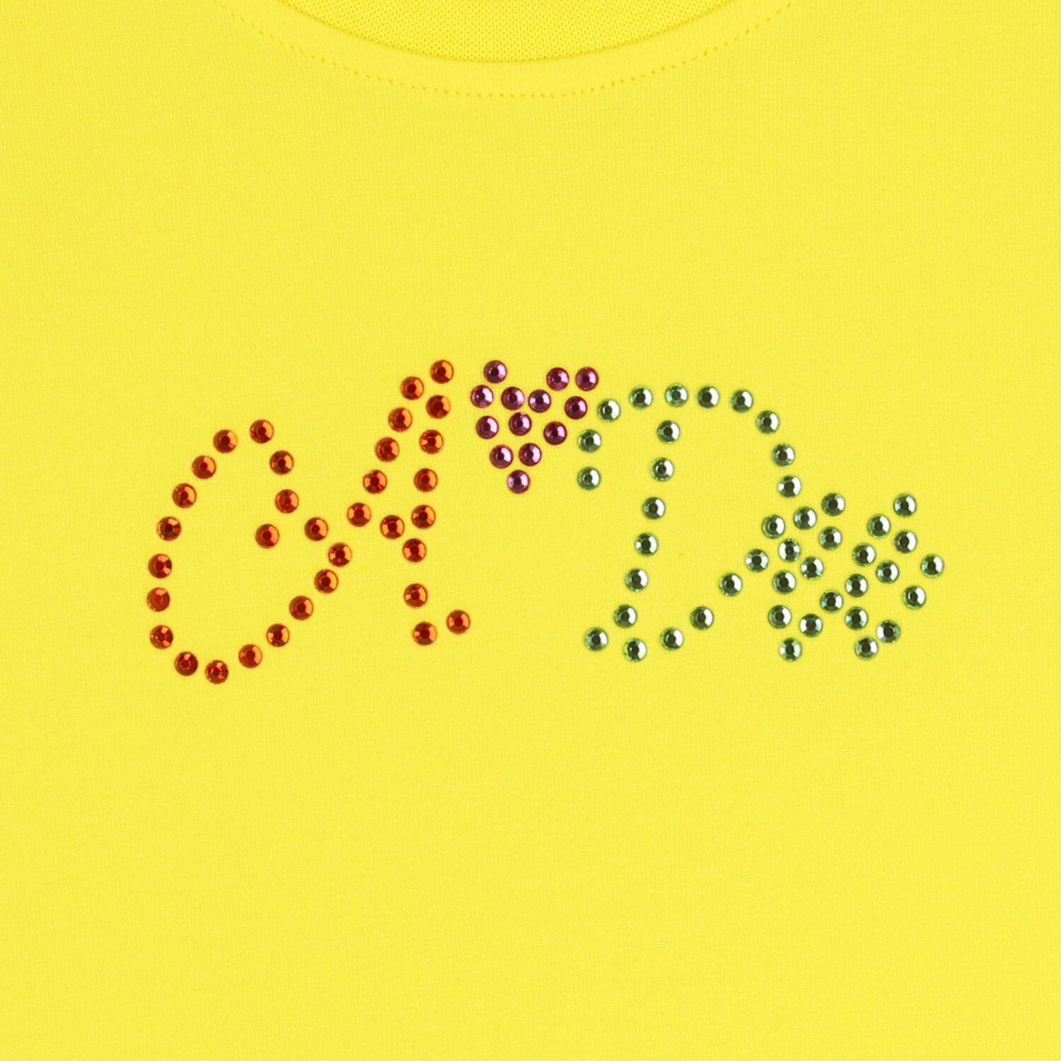 Girls Yellow & Orange Zigzag Skort Set, 1, hi-res