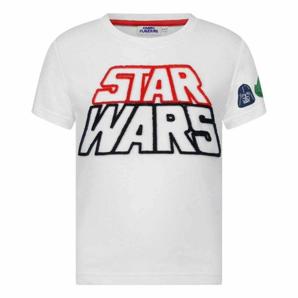 Fabric Flavours White Star Wars T Shirt Junior Couture UAE