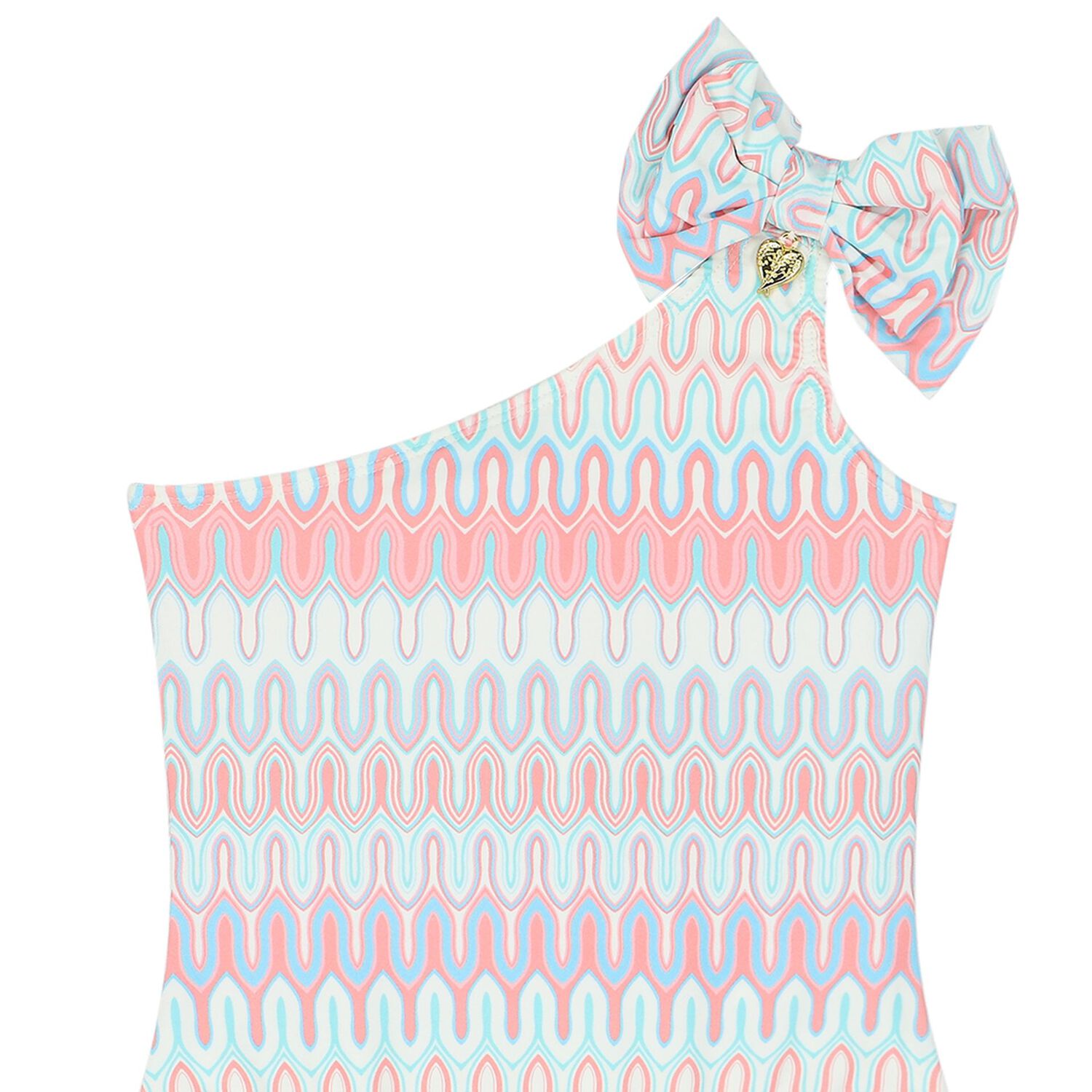 مايوه بنات بكتف واحد متعدد الألوان , 2, hi-res