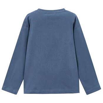 Boys Blue Long Sleeve Top